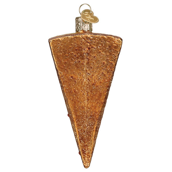 Cheesecake Blown Glass Ornament