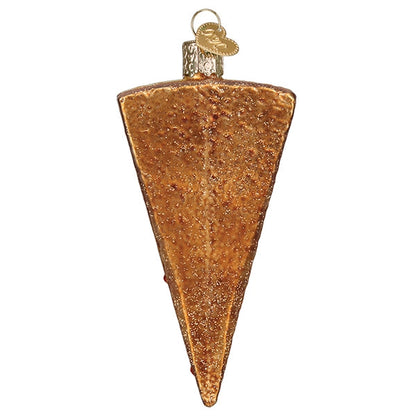Cheesecake Blown Glass Ornament