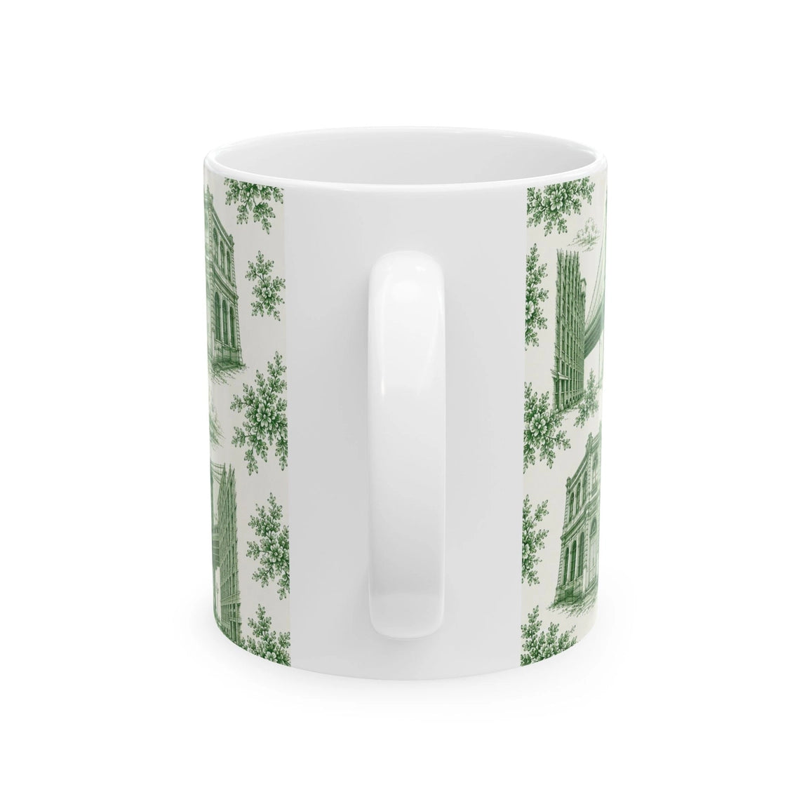 Dumbo Toile De Jouy Chinoiserie Ceramic Mug