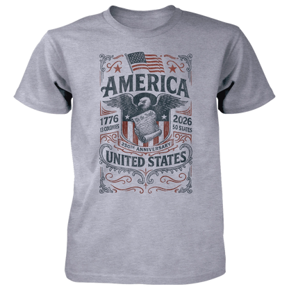 Americana Eagle 250 - Cotton T-Shirt