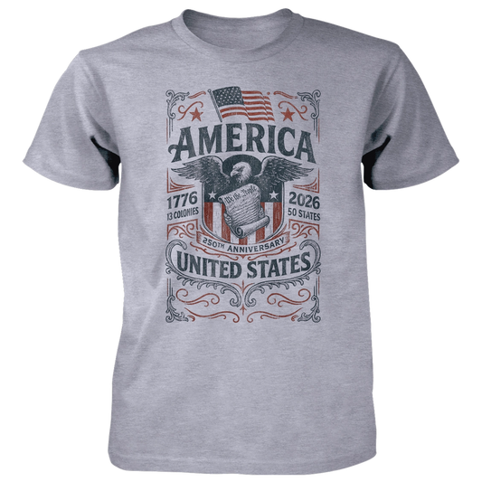 Americana Eagle 250 - Cotton T-Shirt