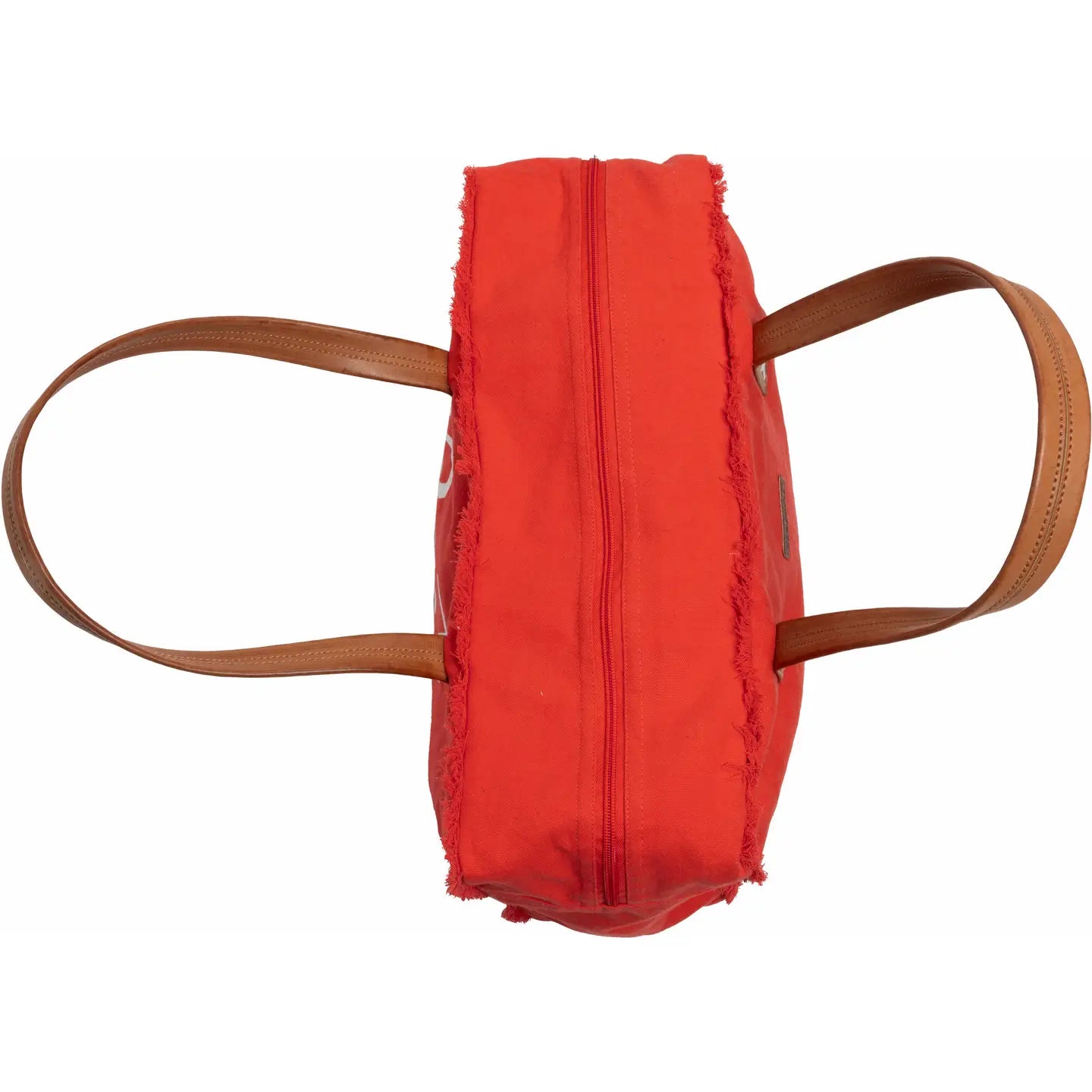 Boat Life Red Canvas Tote