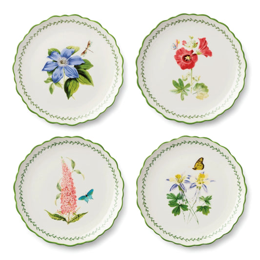 Mirabella Salad Plate 8.5in 4 Asst Set of 12