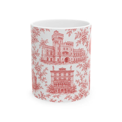 Park Slope Toile De Jouy Chinoiserie Ceramic Mug