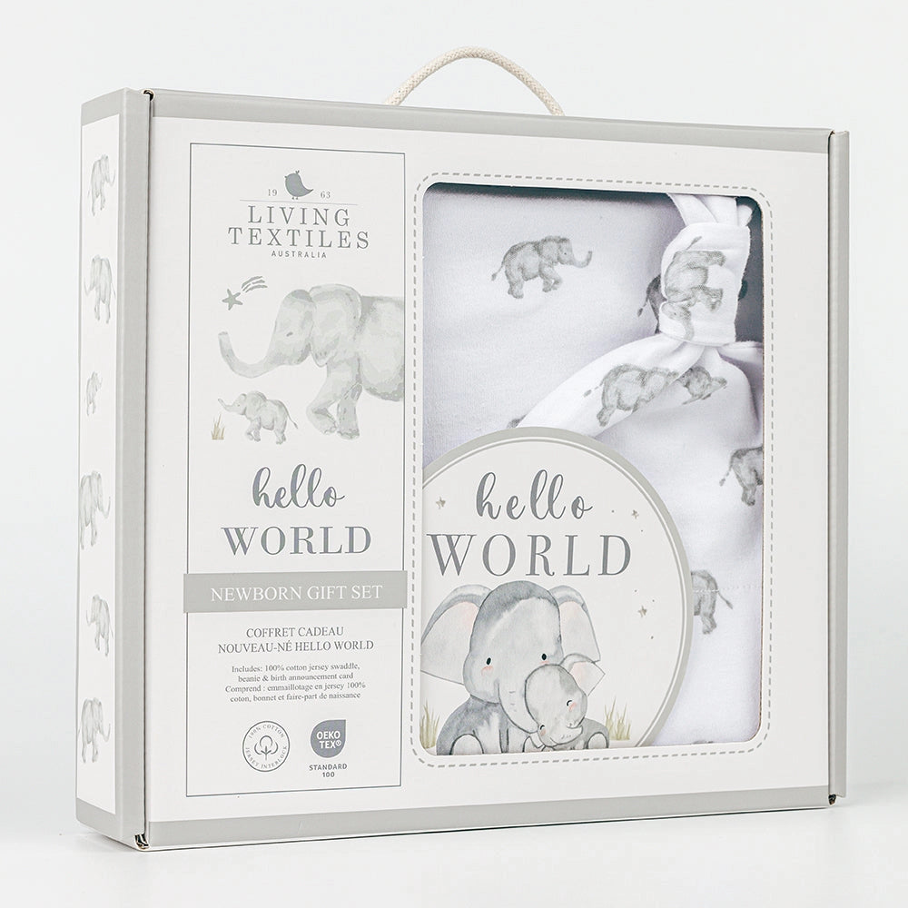 Hello World Gift Set - Elephant Heritage