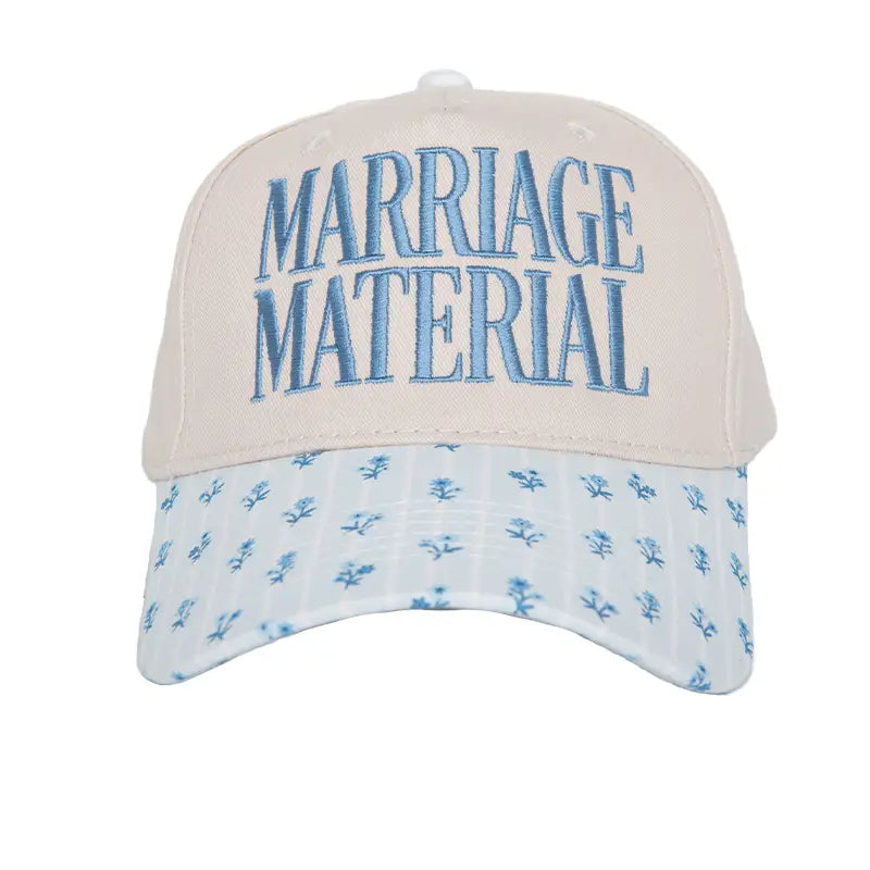 Marriage Material Two-Toned Trucker Hat - NY Gift Boutique
