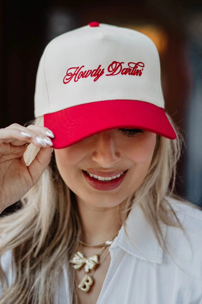 Howdy Darlin' Two-Toned Trucker Hat - NY Gift Boutique