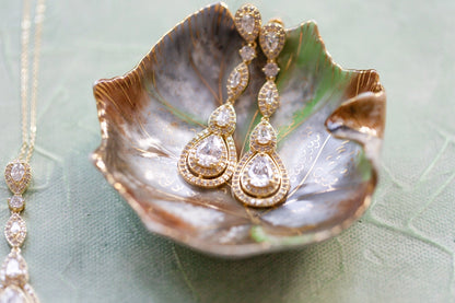 Aimee Long Dangle Earrings