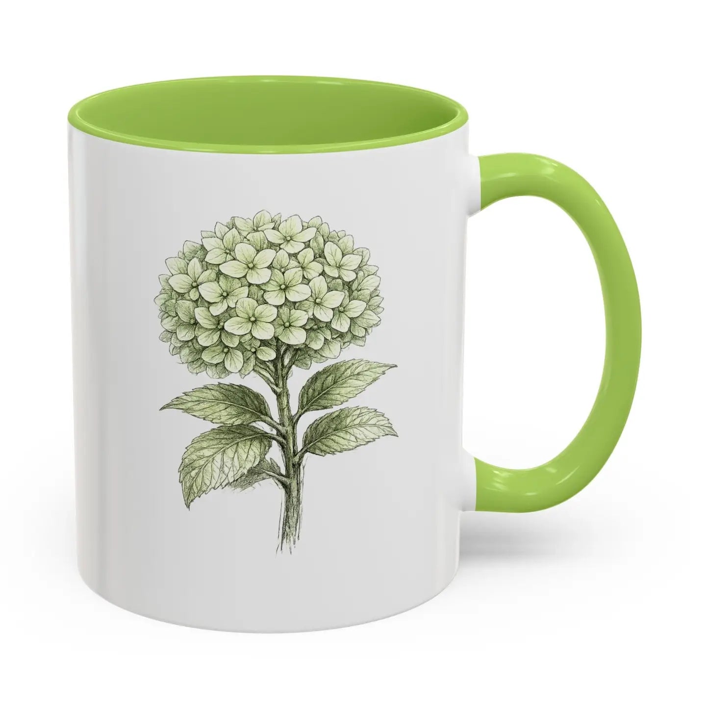 Hamptons Hydrangea Coffee Mug 11 oz