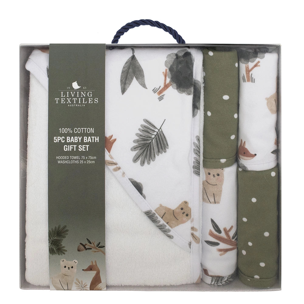 5pc Bath Gift Set - Forest Retreat