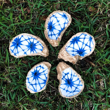 Shibori Oyster Shell Dish