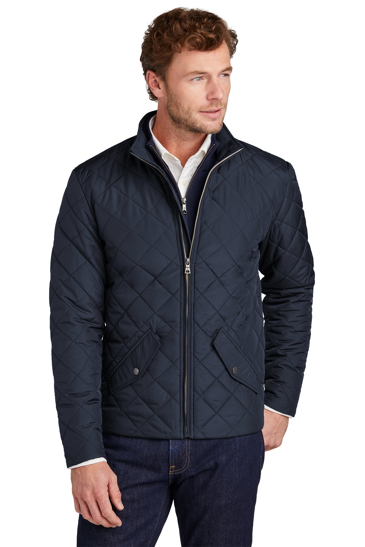 Brooks brothers womens quilted jacket online