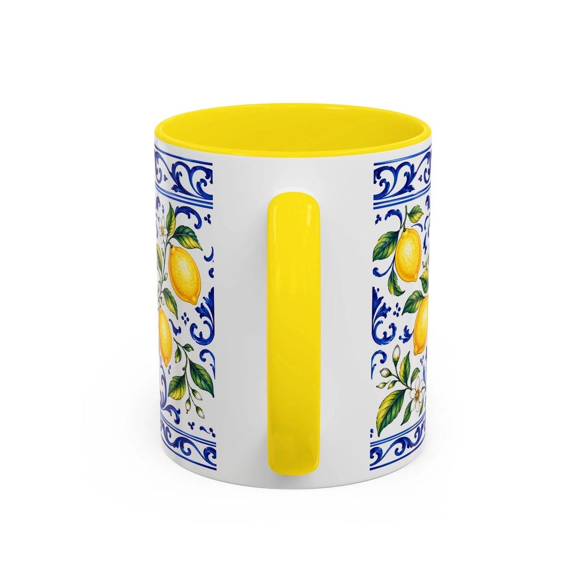 Little Italy Amalfi Blue & Lemon 11oz Mug