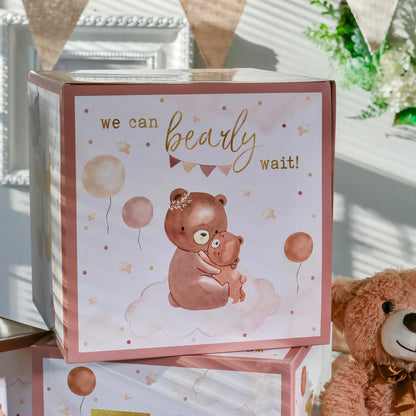 We Can Bearly Wait Baby Block Boxes