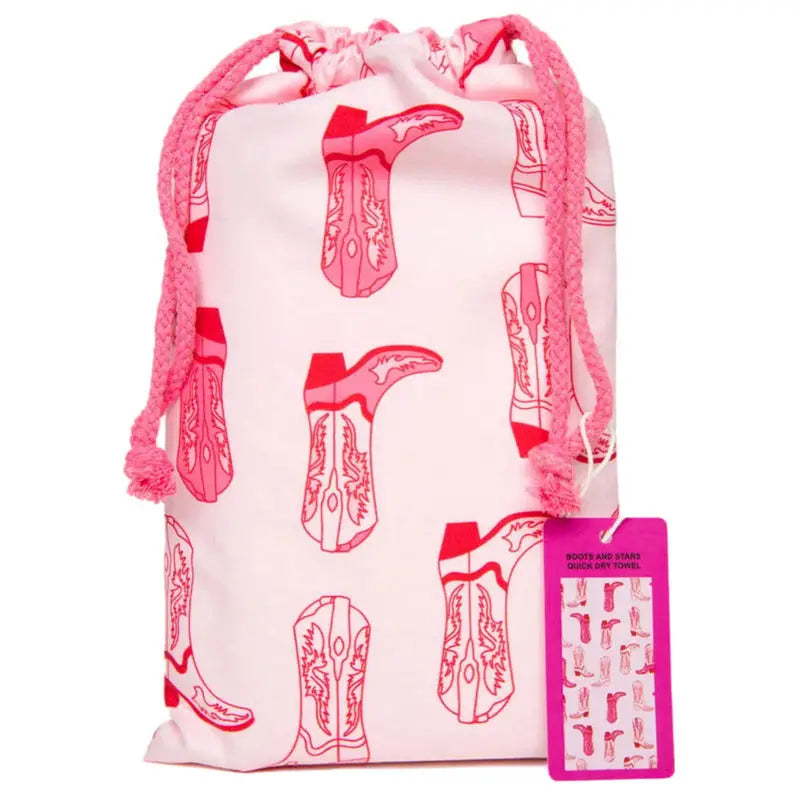 Boots & Stars Quick Dry Towel