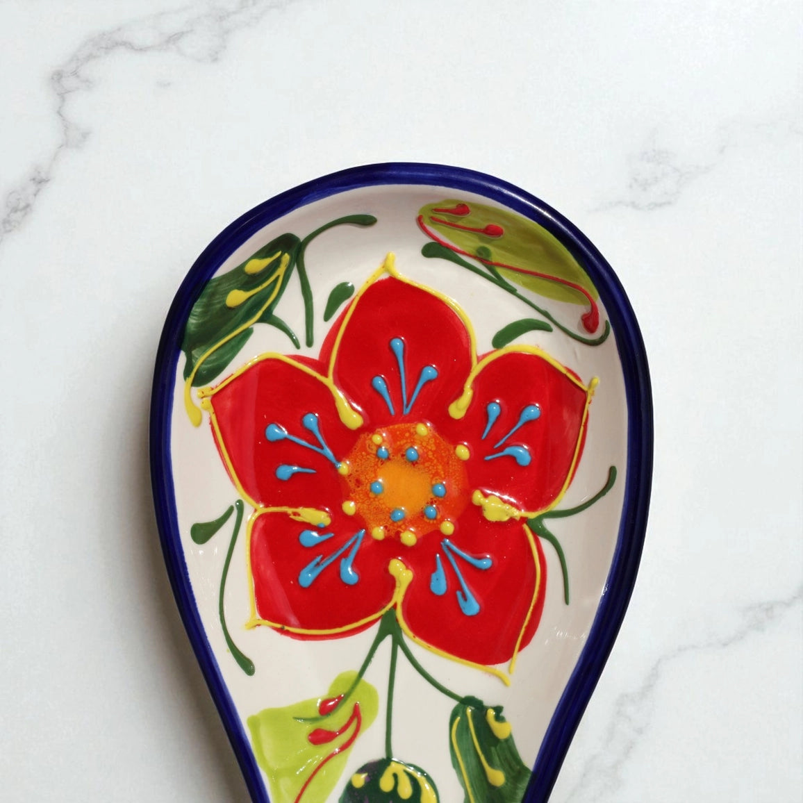 Aventura Ceramic Spoon Rest