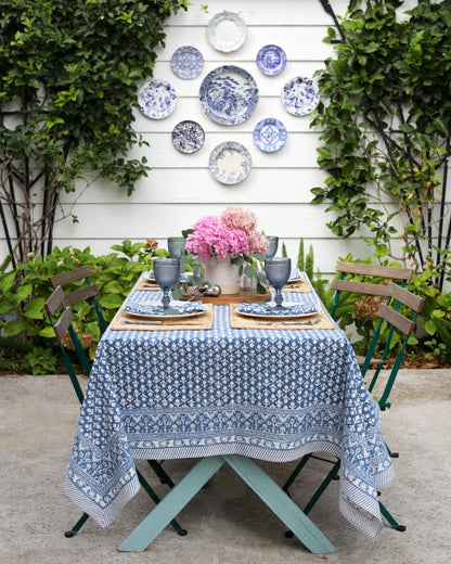 Charlotte Indigo - Tablecloth