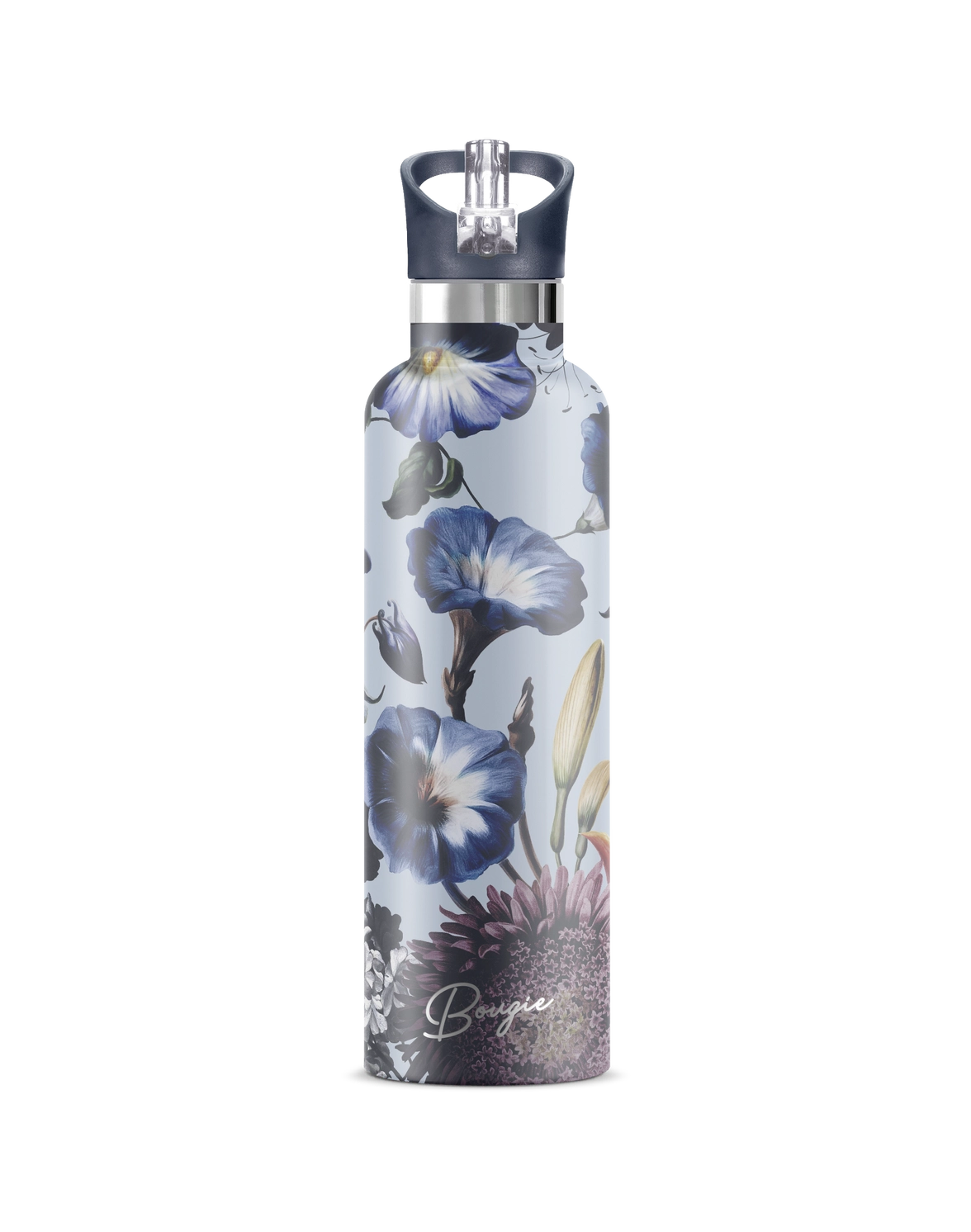 Nordic Fleur | Morning Glory 25 oz Insulated Water Bottle