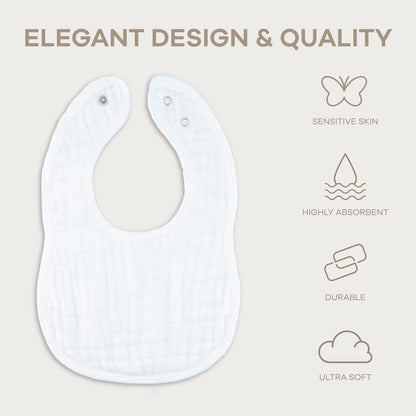 Comfy Cubs Muslin Cotton Baby Bibs