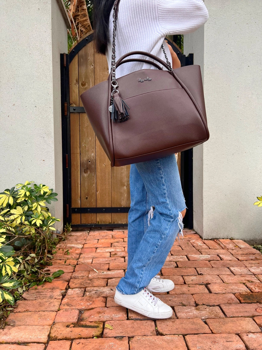 Itzy Ritzy Espresso Boss Tote™ - NY Gift Boutique