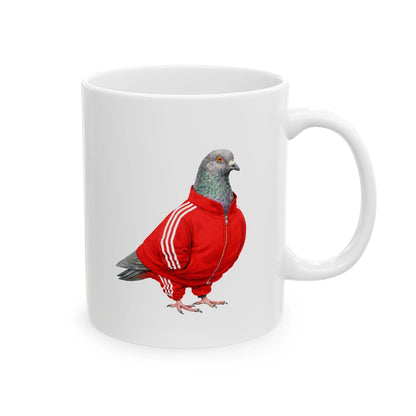 Brighton Brooklyn Track Suit Pigeon Ceramic Mug
