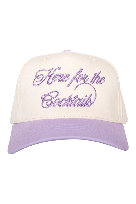 Here For the Cocktails Two-Toned Vintage Hat