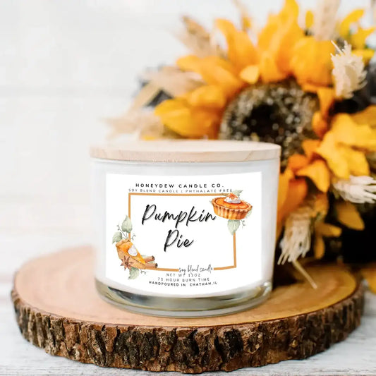 3 Wick Candle 12oz - Pumpkin Pie