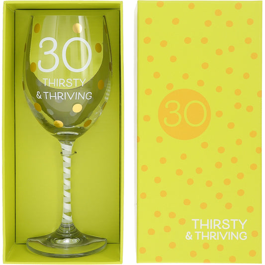 30 - Gift Boxed 16 oz Crystal Wine Glass (Pre-Order)