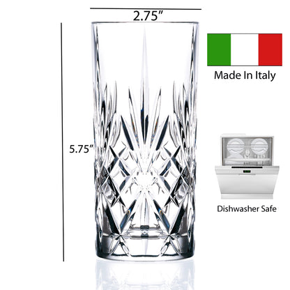 Rcr Crystal Highball Glass Set of 6