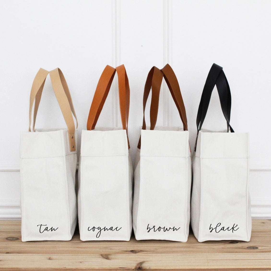 Custom City Watercolor Market Tote - NY Gift Boutique