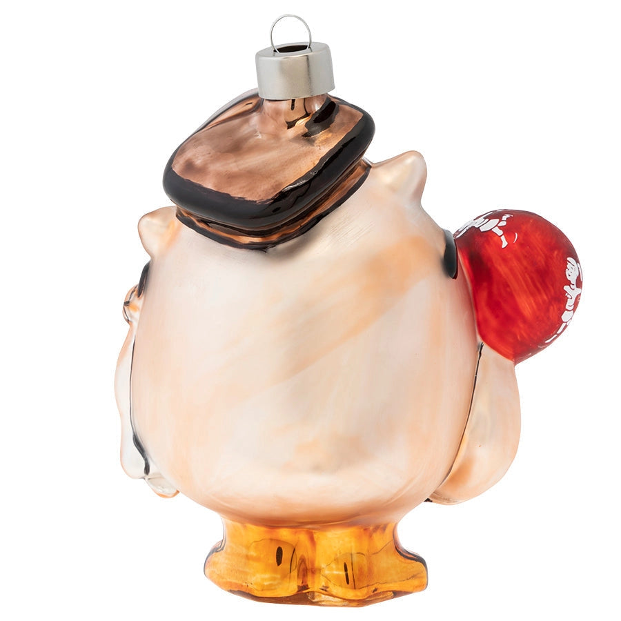 Tootsie Pop Mr. Owl - Holiday Glass Ornament
