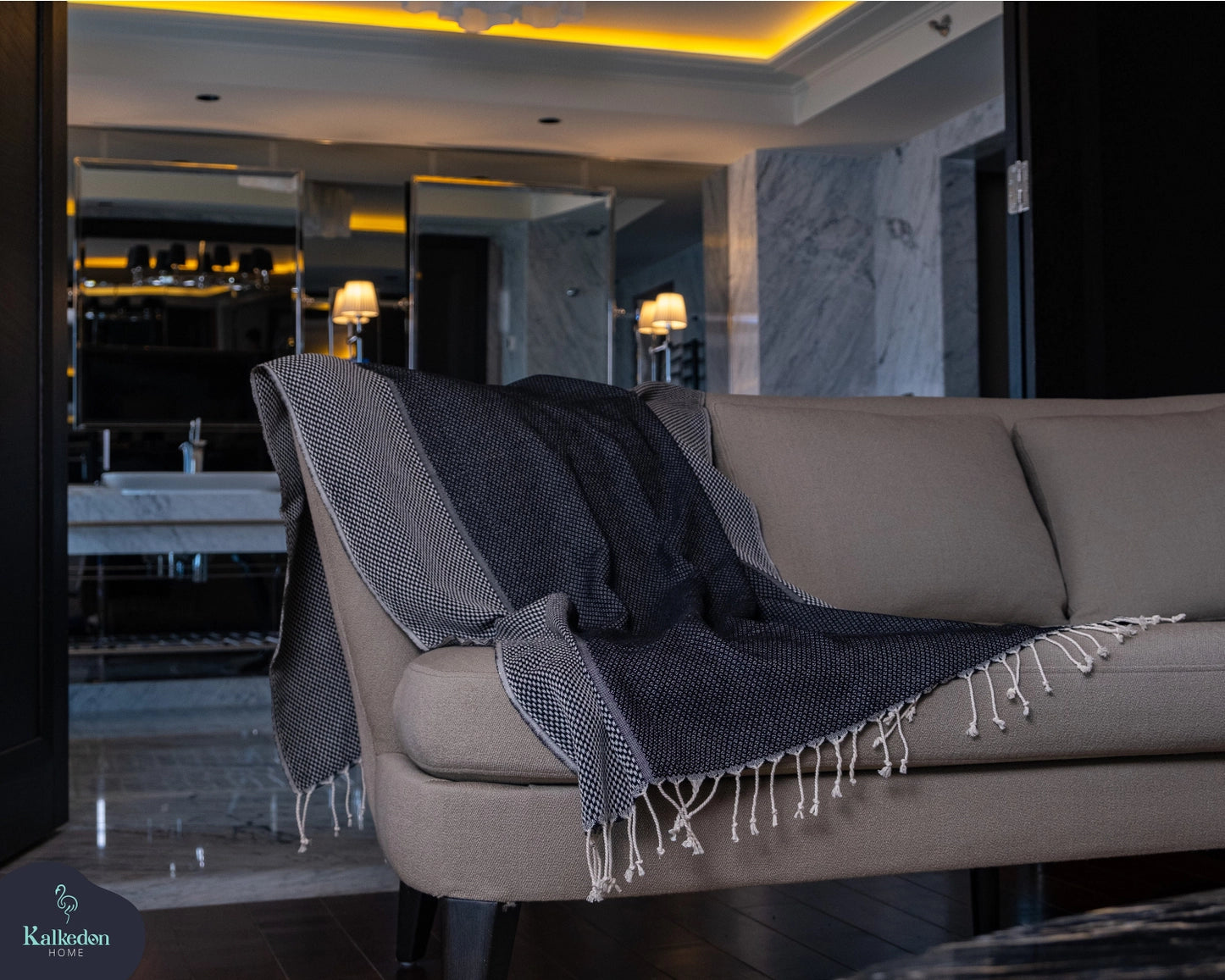 Handwoven Luxury Turkish Towel/Throw Blanket - NY Gift Boutique