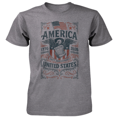 Americana Eagle 250 - Cotton T-Shirt