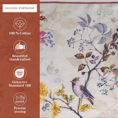 Equinoxe - Beige - Placemats 100% Cotton 13" X 19" - Set of 4