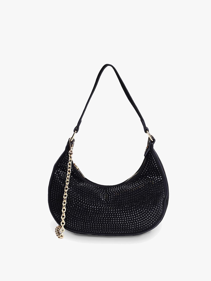 Winona Rhinestone Shoulder Bag