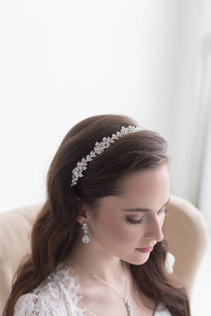 Cheyenne Crystal Wedding Headband