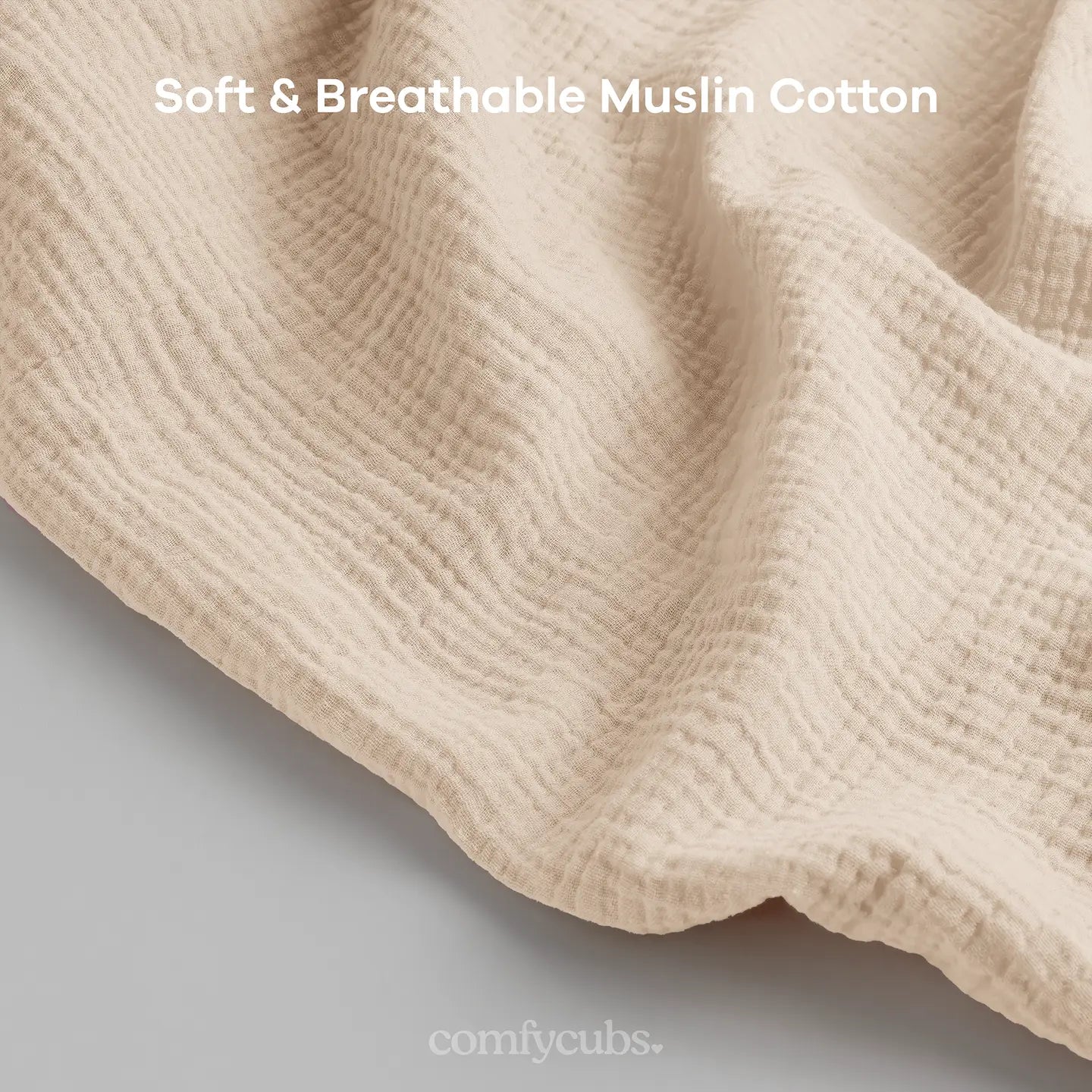 Comfy Cubs Muslin Nursing Cover 100% Cotton, 2 Pack