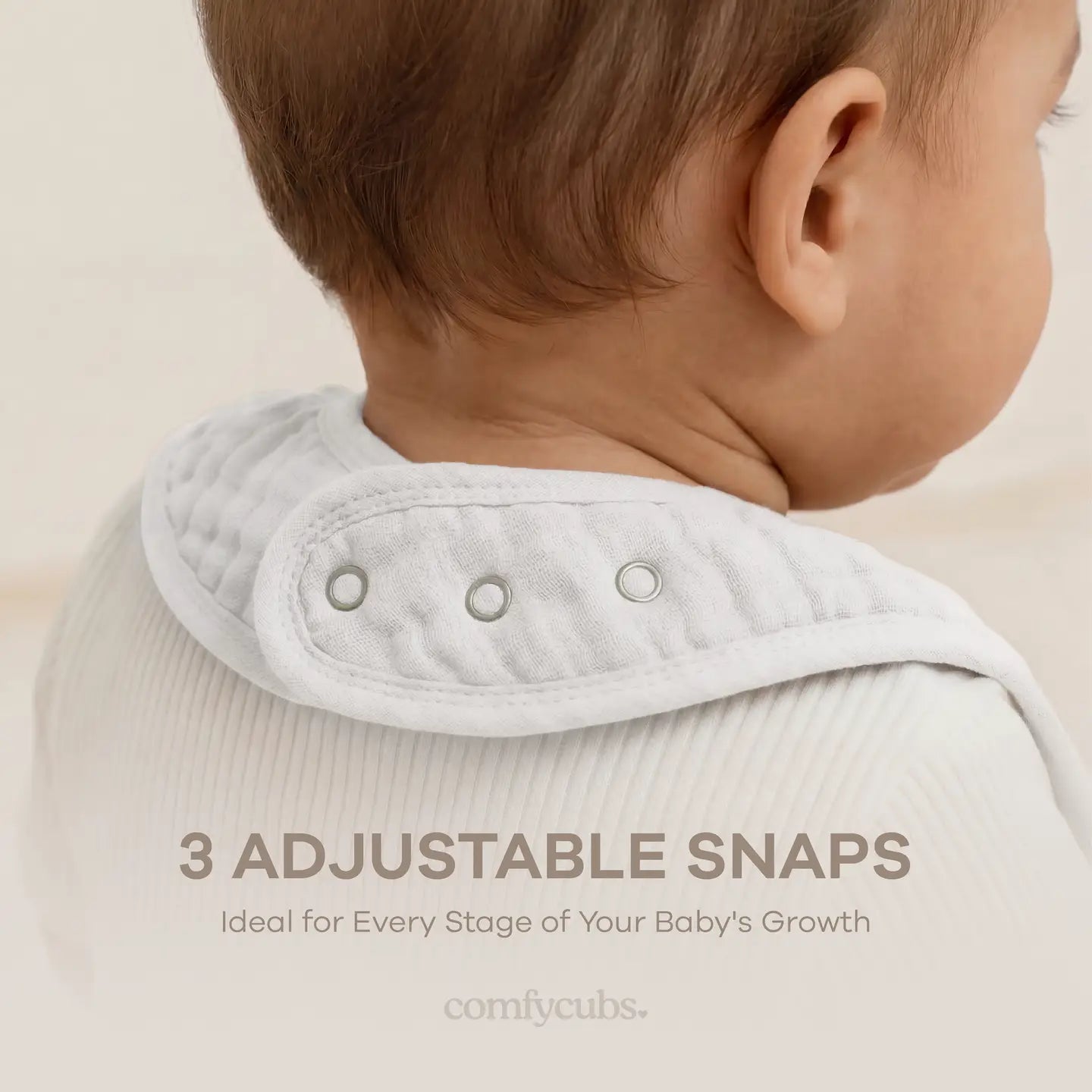 Comfy Cubs Muslin Cotton Baby Bibs