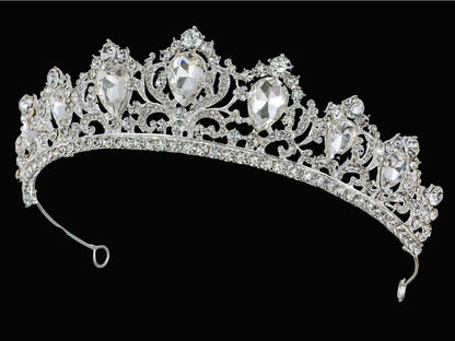 Crystal Flower Bridal Crown - NY Gift Boutique