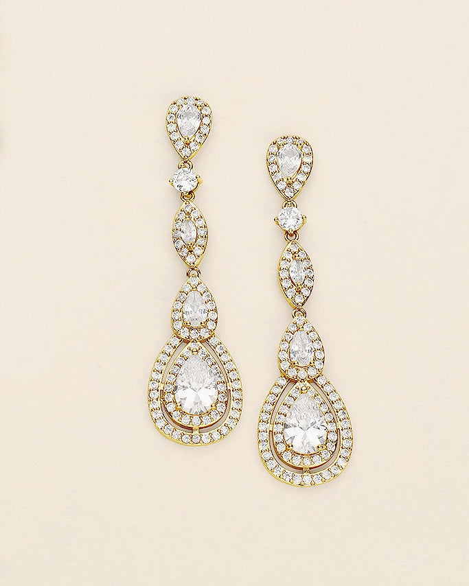 Aimee Long Dangle Earrings