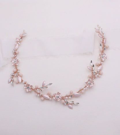 Emma- Flower Girl /Communion Headband Hair Vine - NY Gift Boutique