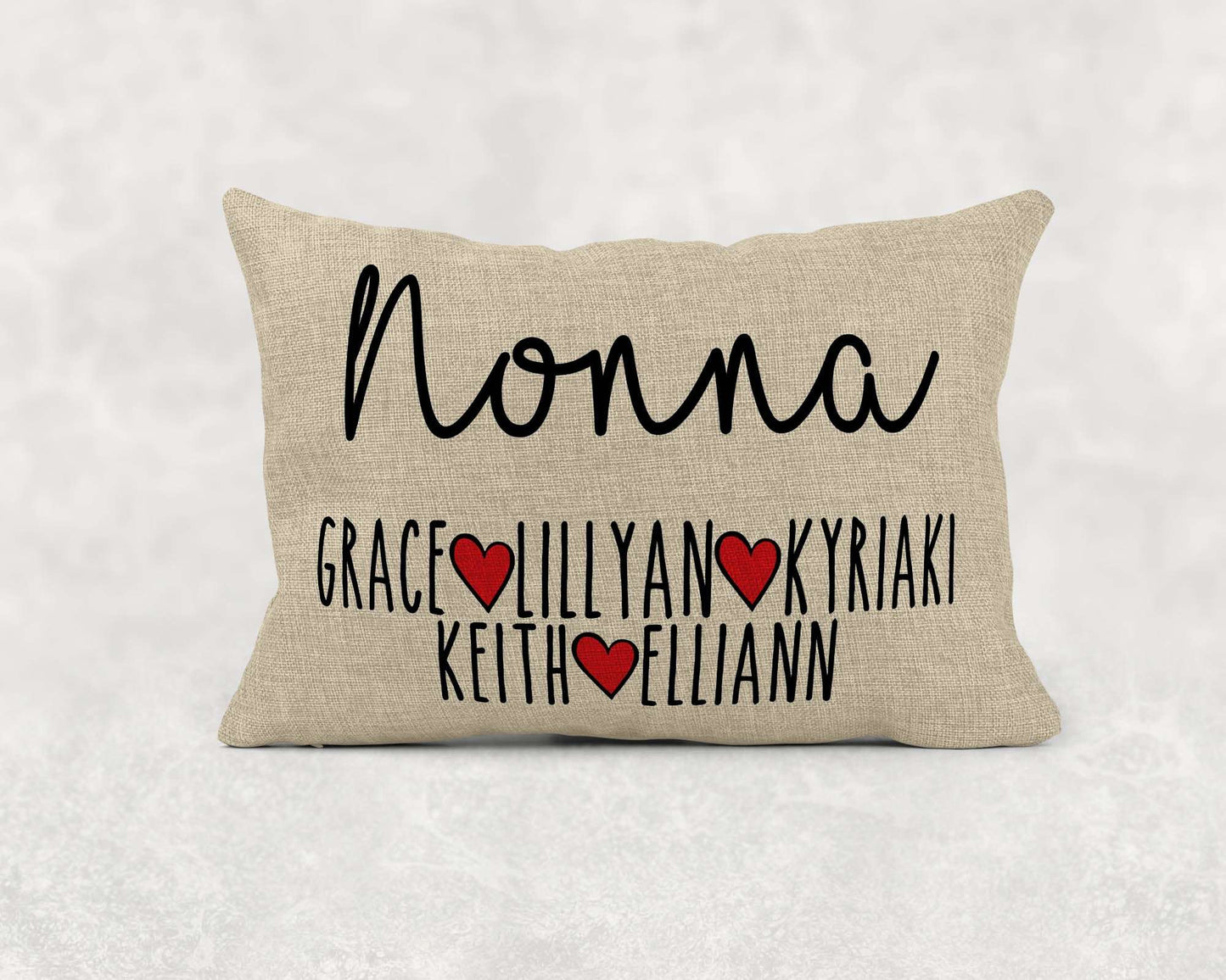 Rectangle Grandparent Pillow