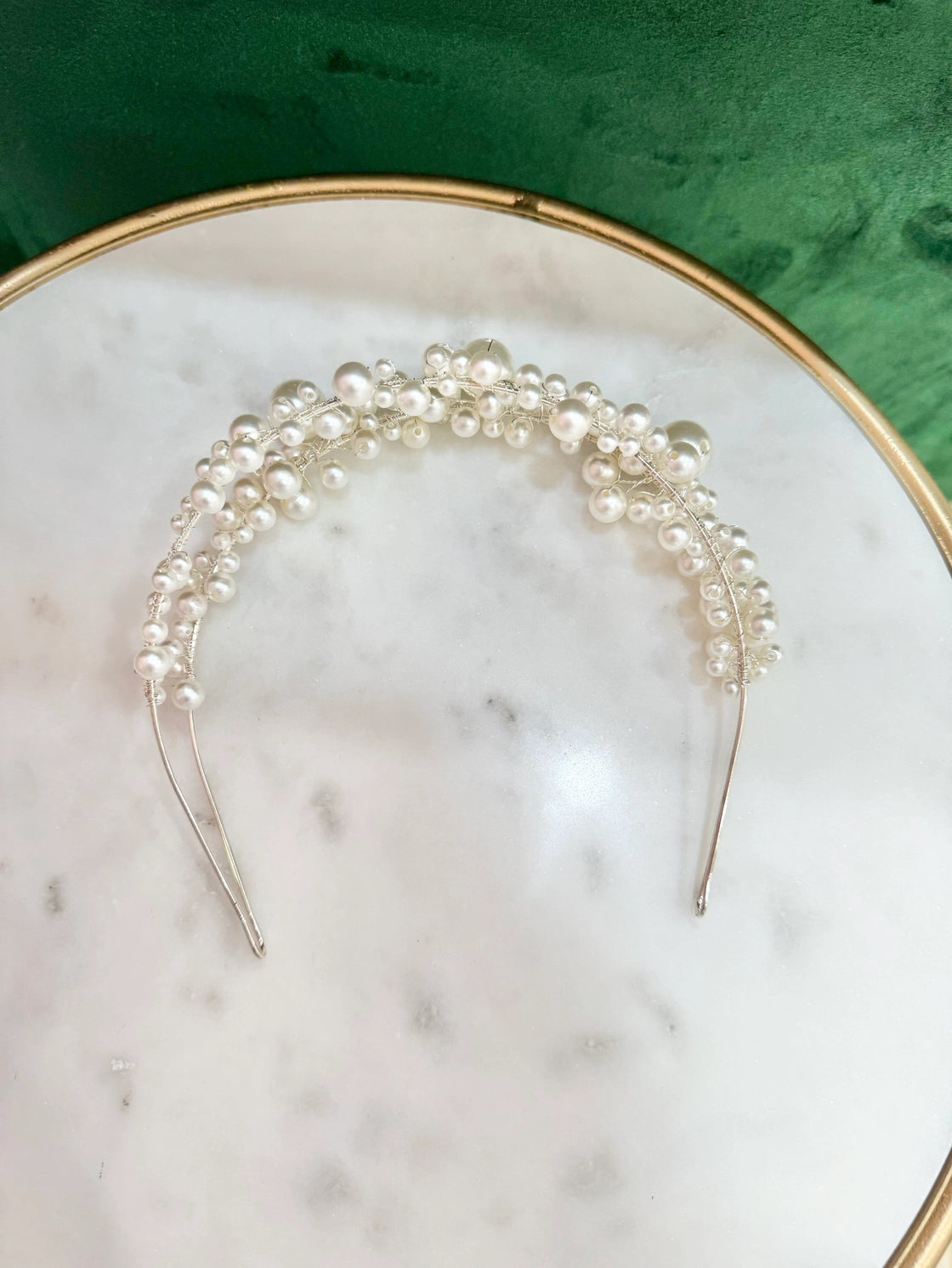 Elle Pearl Bridal Headband