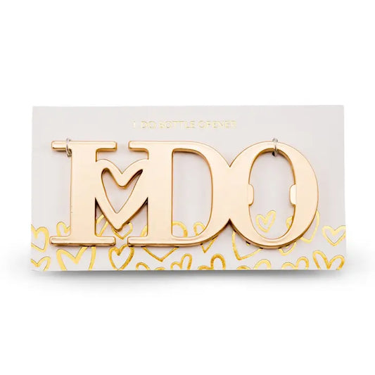 Gold "I Do" Bottle Opener Favor - Set of 25 - NY Gift Boutique