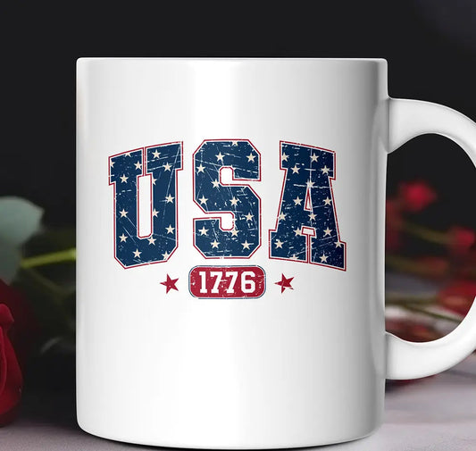 USA 1776 Stars 12oz. Mug