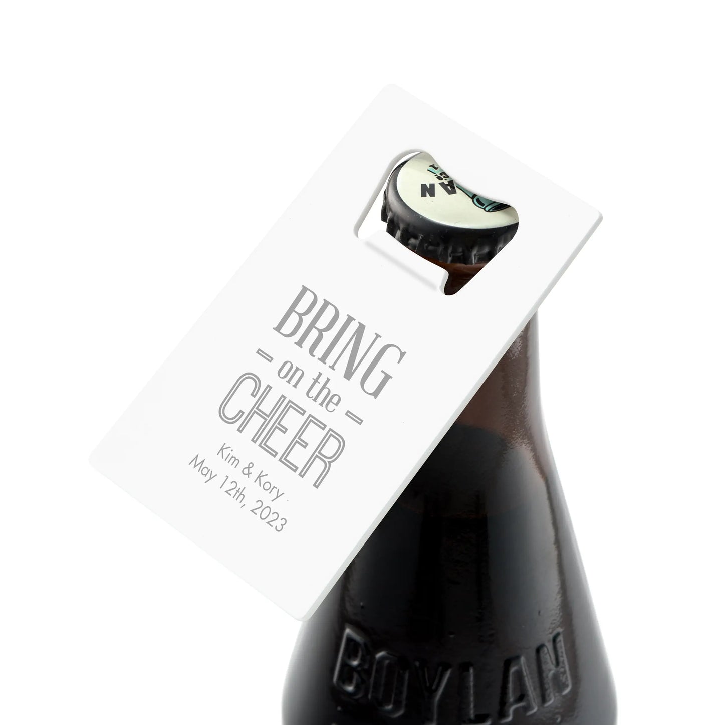 Custom Metal Credit Card Bottle Opener - Trendy Sayings - NY Gift Boutique