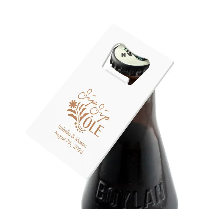 Custom Metal Credit Card Bottle Opener - Trendy Sayings - NY Gift Boutique