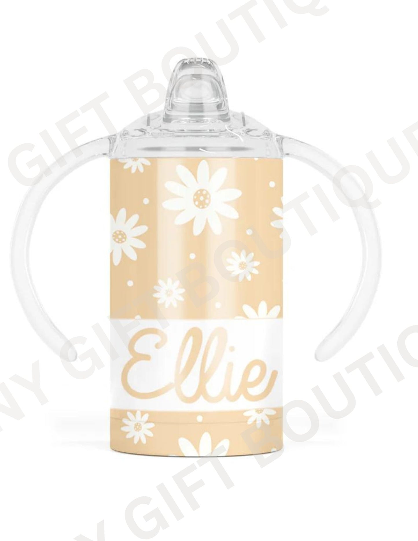 Meadow Yellow Daisy Personalized Tumbler