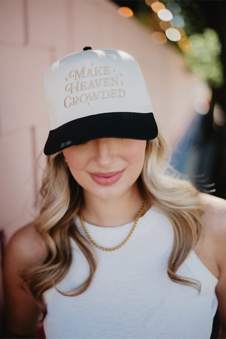 Make Heaven Crowded Vintage Trucker Hats - NY Gift Boutique