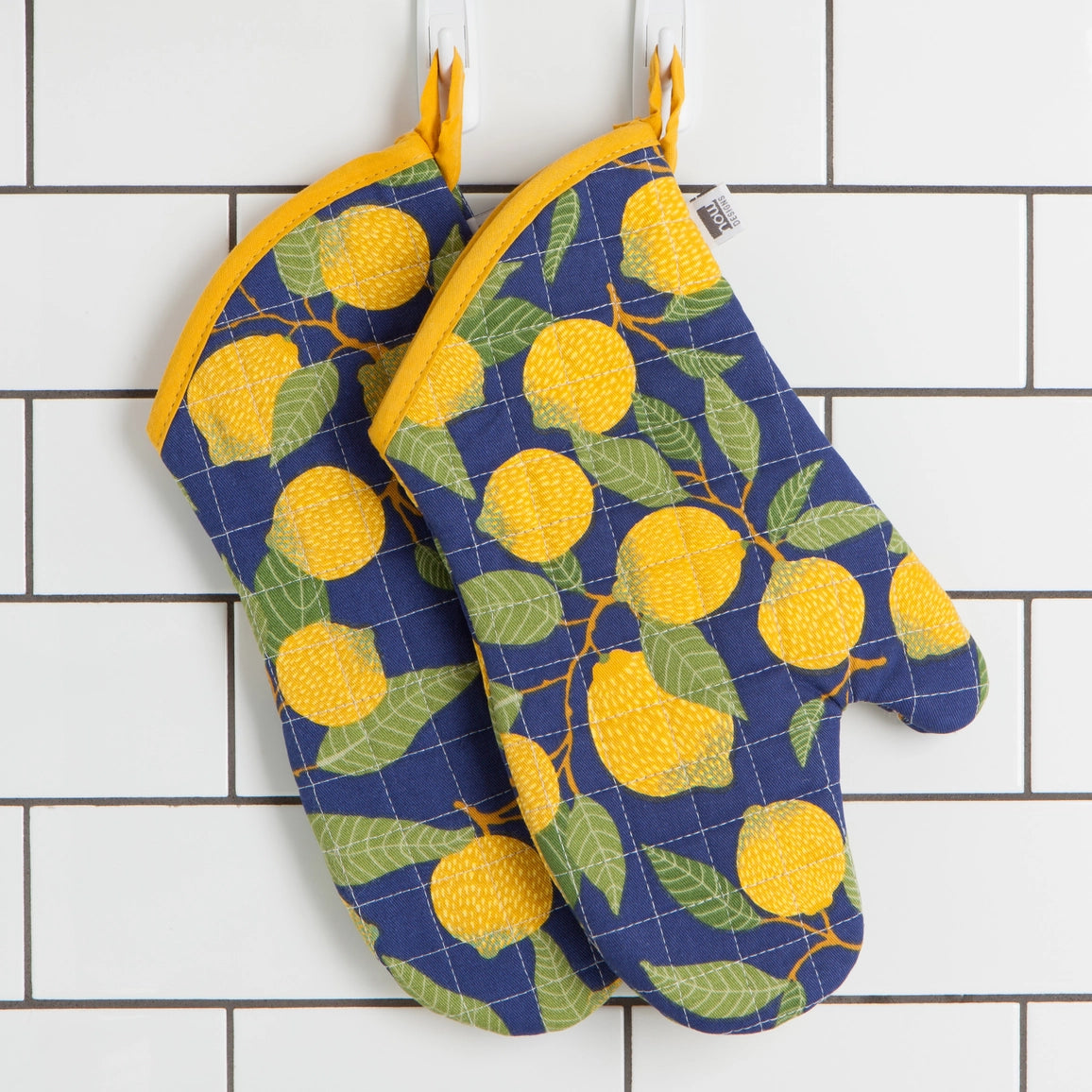 Lemons Oven Mitt Set of 2